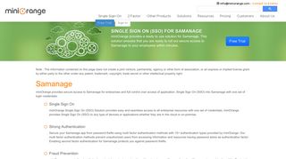Step-by-Step Guide Samanage Single Sign On Solution (SSO)