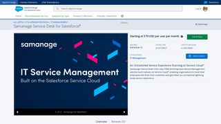 Samanage Service Desk for Salesforce® - Samanage - AppExchange