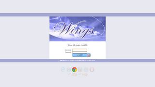 Wings NG :: Login SAMCO
