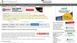 SAMCO Open Account | Account Opening Process Review