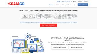 Online Share Trading Platforms in India from Discount Broker Samco ...