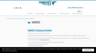 SAMIEEE – IEEE Region 8