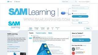 SAM Learning (@samlearning) | Twitter