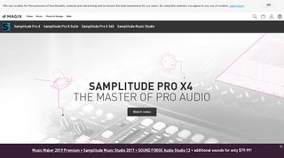 Samplitude Pro X4 and Sequoia – Support & Service Center - Magix