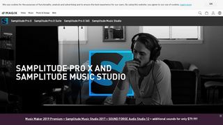 MAGIX Samplitude Pro X4 – Audio production