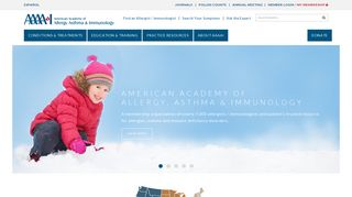 AAAAI: The American Academy of Allergy, Asthma & Immunology