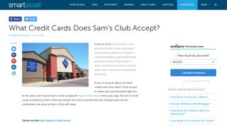 What Credit Cards Does Sam's Club Accept? - SmartAsset.com
