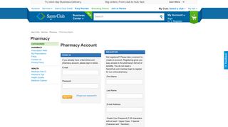Pharmacy - Sam's Club