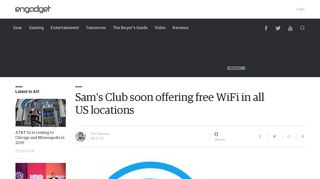Sam's Club soon offering free WiFi in all US locations - Engadget