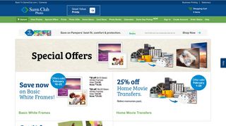 Special Offers & Promotions on Photos and Gifts | Sam's Club Photo