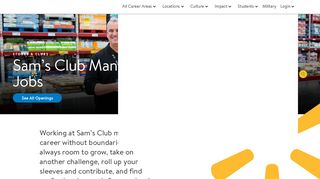 Sam's Club Management Jobs | Sam's Club Careers - Walmart Careers