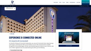 Experience B Connected Online - IP Casino Resort Spa