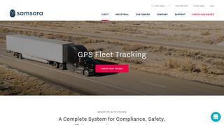 GPS Fleet Tracking | Samsara