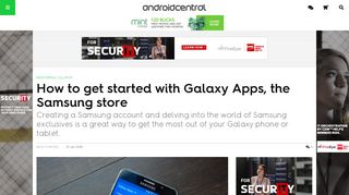 How to get started with Galaxy Apps, the Samsung store | Android ...