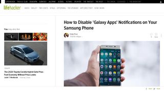 How to Disable 'Galaxy Apps' Notifications on Your Samsung Phone