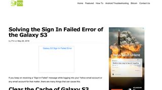Solving the Sign In Failed Error of the Galaxy S3 - The Droid Guy