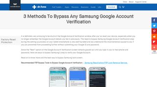 2 Methods To Bypass Any Samsung Google Account Verification- dr ...