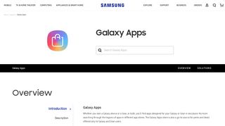 Galaxy Apps - Samsung
