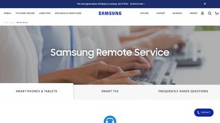 Samsung Remote Support for TV & Smartphone: Remote Service ...