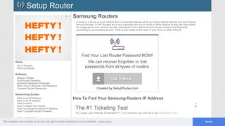 Samsung Router Guides - SetupRouter