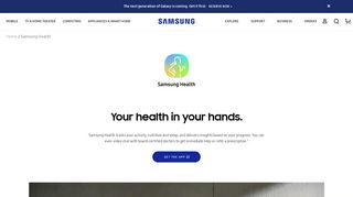 Samsung Health: Mobile Health & Wellness App with Virtual Doctor ...