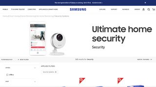 Samsung Security Systems - Home Monitoring | Samsung US