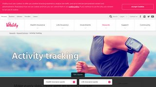 Fitness Tracker Offers | Activity Tracking | Vitality
