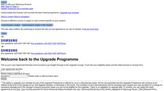the Upgrade Programme - Samsung