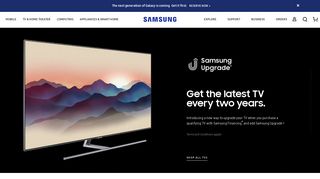 Samsung TV Upgrade - 24 Month Financing & 33% Off | Samsung US