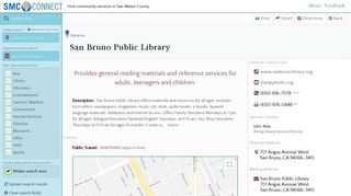 San Bruno Public Library | SMC-Connect
