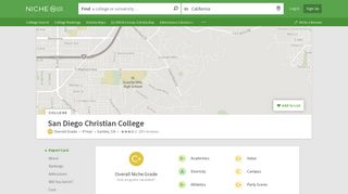 San Diego Christian College - Niche