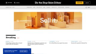 The San Diego Union-Tribune - San Diego, California & National News