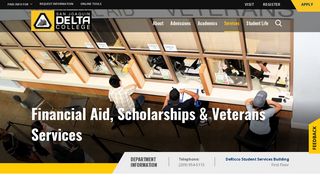 Financial Aid, Scholarships & Veterans Services | San Joaquin Delta ...