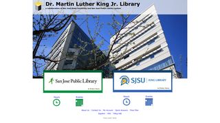 Dr. Martin Luther King Jr. Library: King Library Home