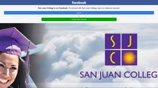 San Juan College - Home | Facebook - Facebook Touch