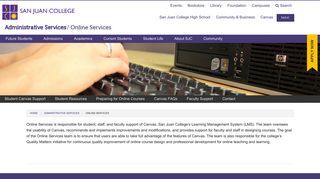 Online Services | Administrative Services - San Juan College