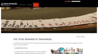 Benefits | San Manuel Casino