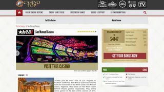 San manuel casino - Best online casinos