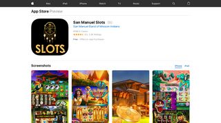 San Manuel Slots on the App Store - iTunes - Apple