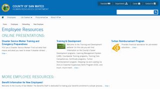 Employee Resources - County of San Mateo Human Resources ...