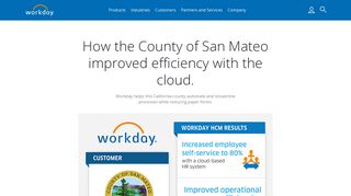 Infographic: County of San Mateo - Workday