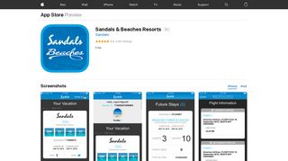 Sandals & Beaches Resorts on the App Store - iTunes - Apple