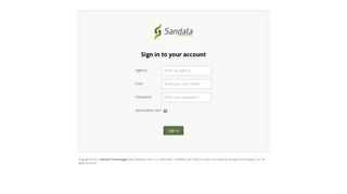 Santrax - Sign In - Sandata Technologies