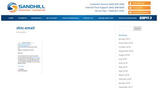 shtc-email - Sandhill | Telephone Cooperative