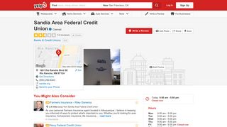 Sandia Area Federal Credit Union - 14 Reviews - Banks & Credit ...