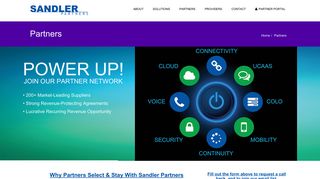 Partners | Sandler Partners: Telecom and Cloud Master Agent