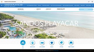 Sandos Playacar Beach Resort | Playa del Carmen Resorts