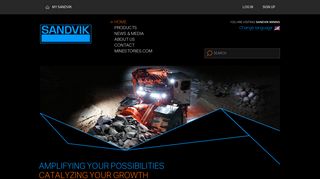 Sandvik Mining - equipment, parts, tools and services