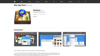 Sandvox on the Mac App Store - iTunes - Apple