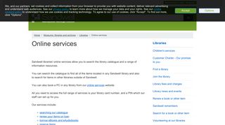 Online services | Sandwell Council